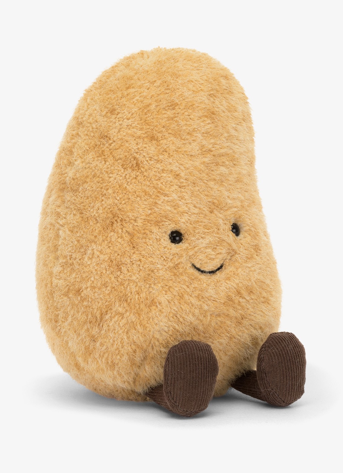 Jellycat Amuseables Potato knuffel 19 cm  - voorkant 5 camel