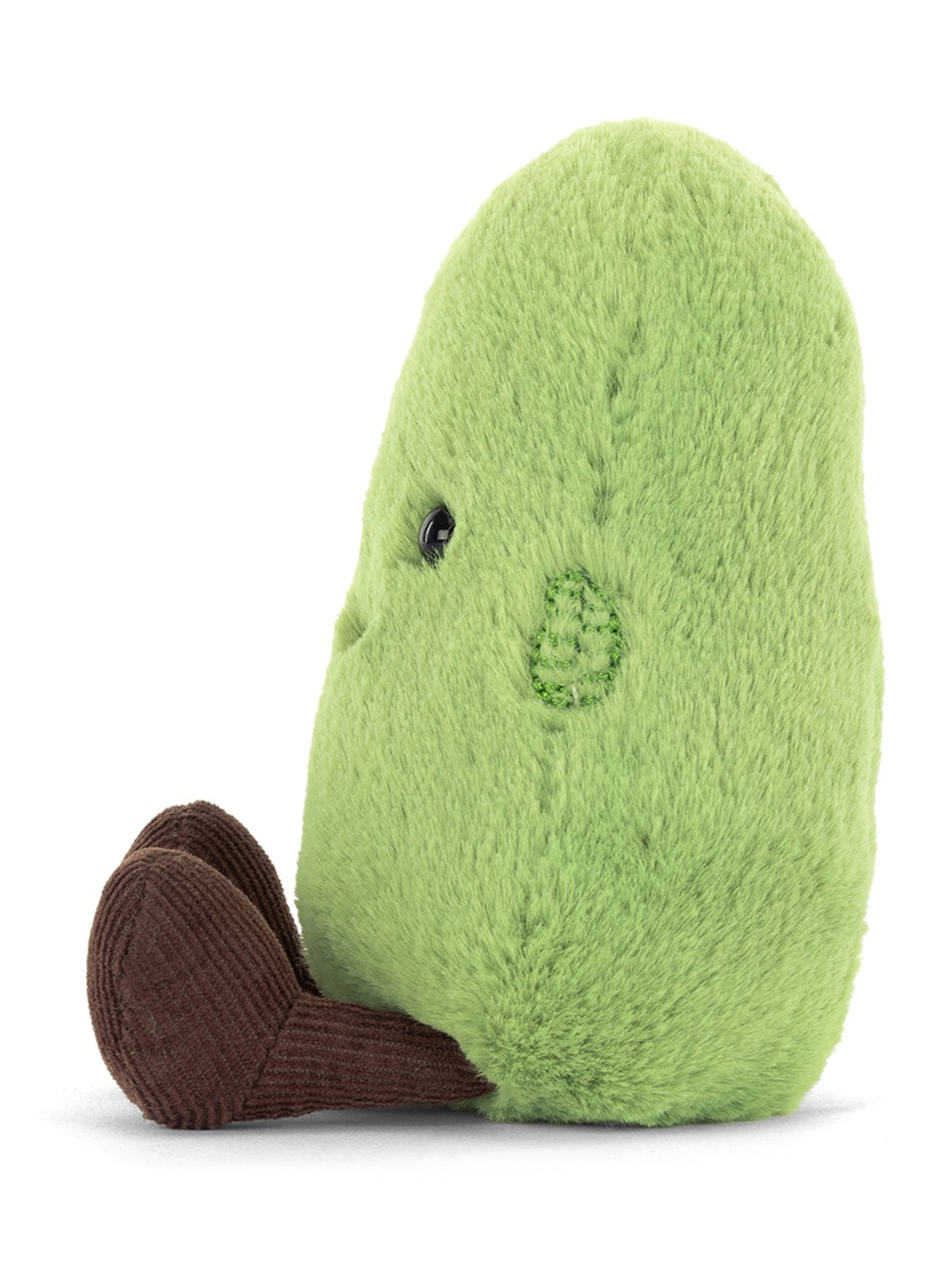 Jellycat Amuseables Soyella Edamame Bean knuffel 10 cm - detail 5 groen