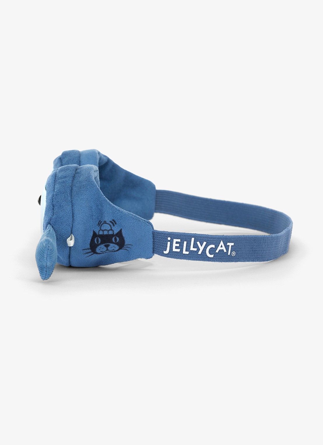 Jellycat Amuseables Sports Swimming Goggles knuffel 6 cm - detail 4 blauw
