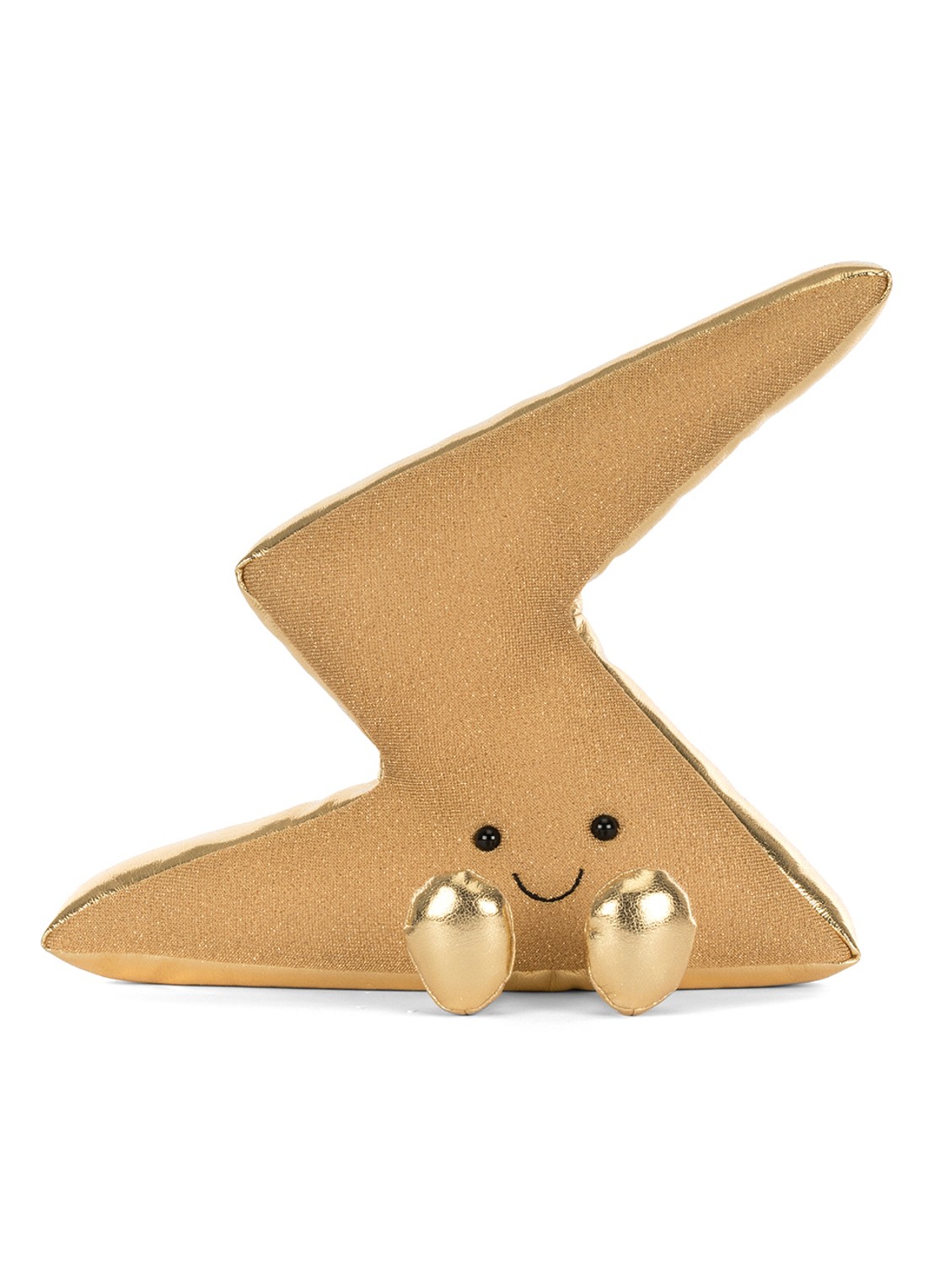 Jellycat Amuseables Zapperty Lightning Bolt knuffel 21 cm - detail 6 beige