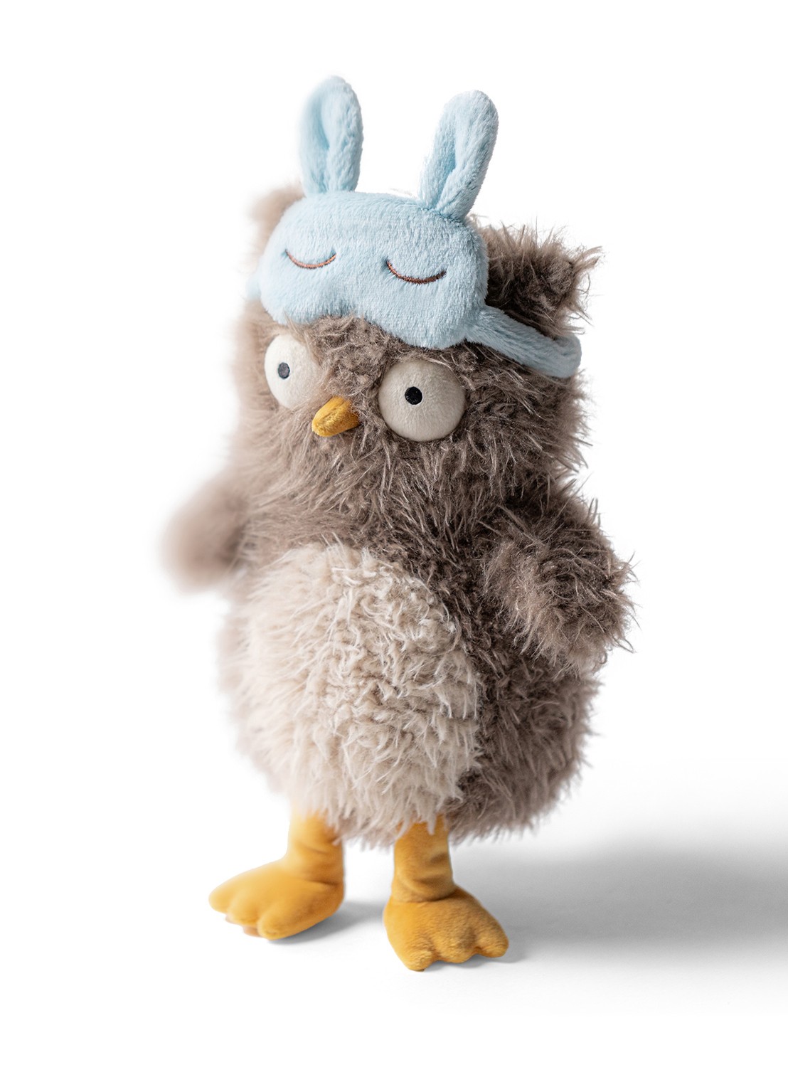 Jellycat Audrey Hootsoftly knuffel 24 cm - detail 8 beige