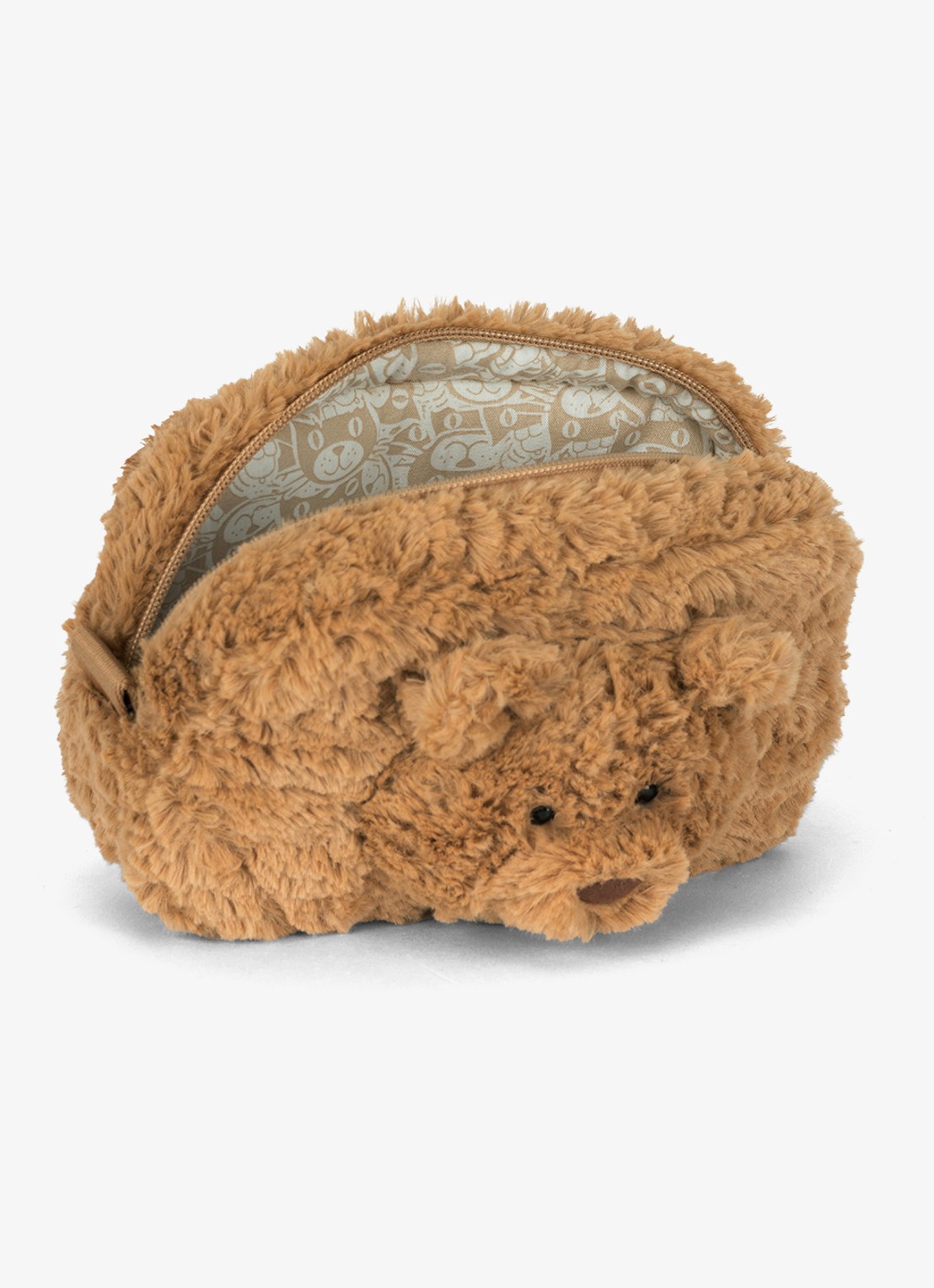 Jellycat Bartholomeus Bear etui - detail 4 bruin