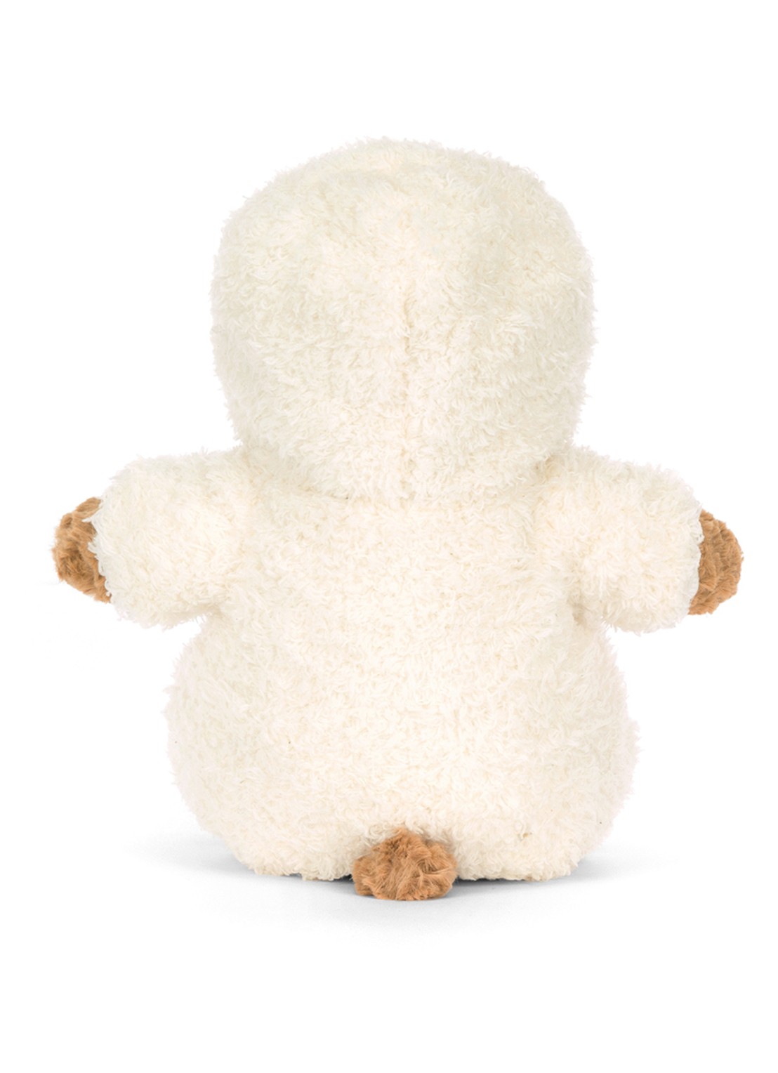 Jellycat Bartholomew Bear All-in-one Outfit knuffel 26 cm  - achterkant bruin