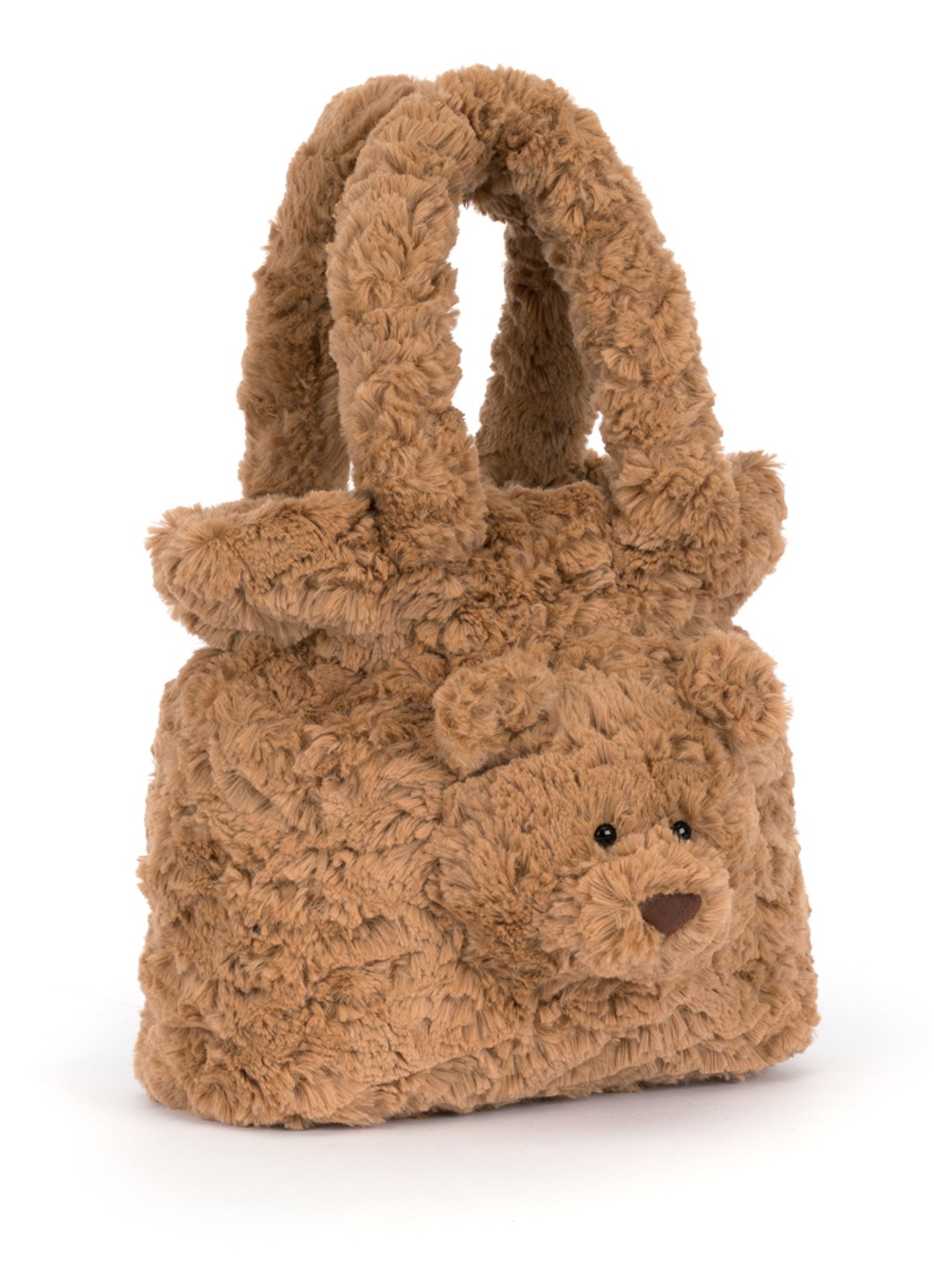 Jellycat Bartholomew Bear handtas - voorkant beige