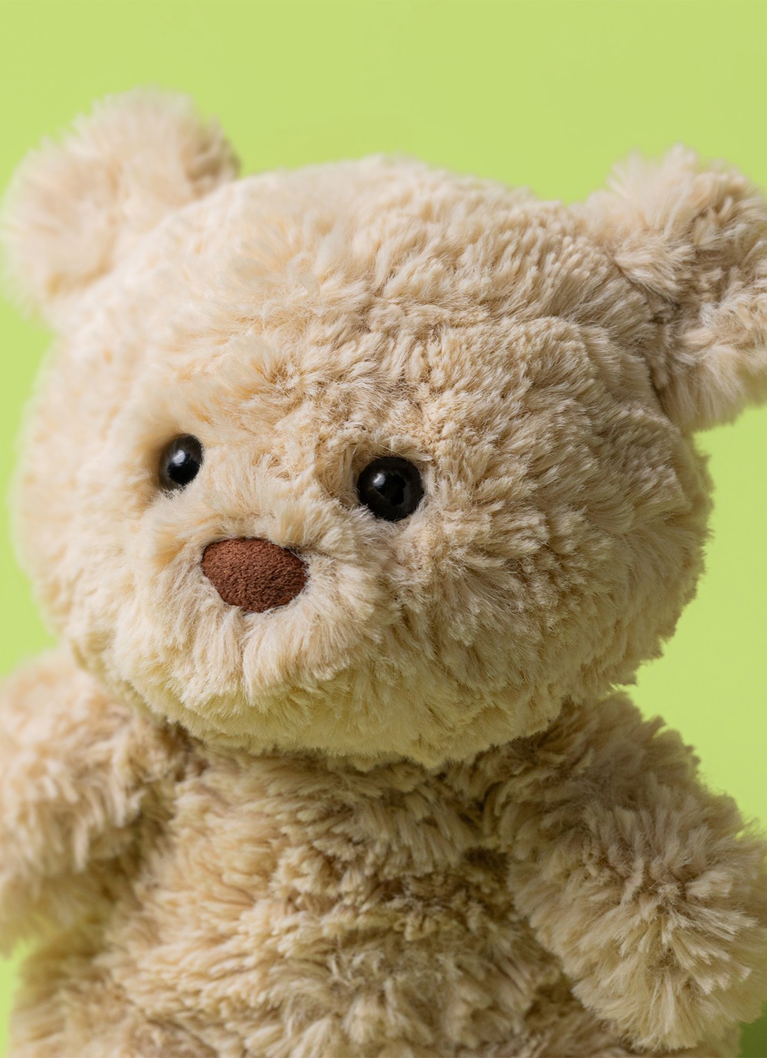 Jellycat Bartholomew Bear Junior knuffel 18 cm  - detail 3 beige