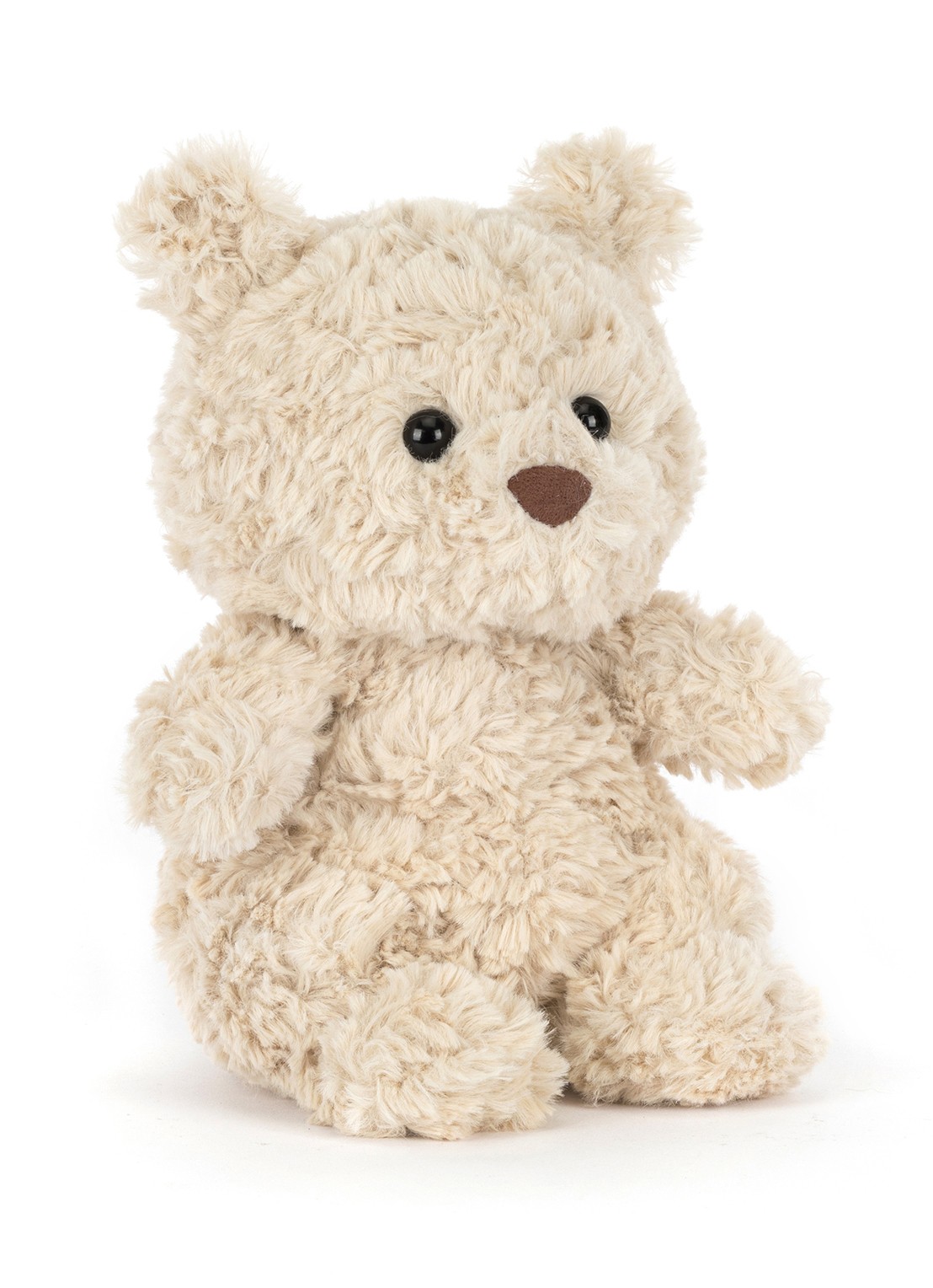 Jellycat Bartholomew Bear Junior knuffel 18 cm  - voorkant 5 beige