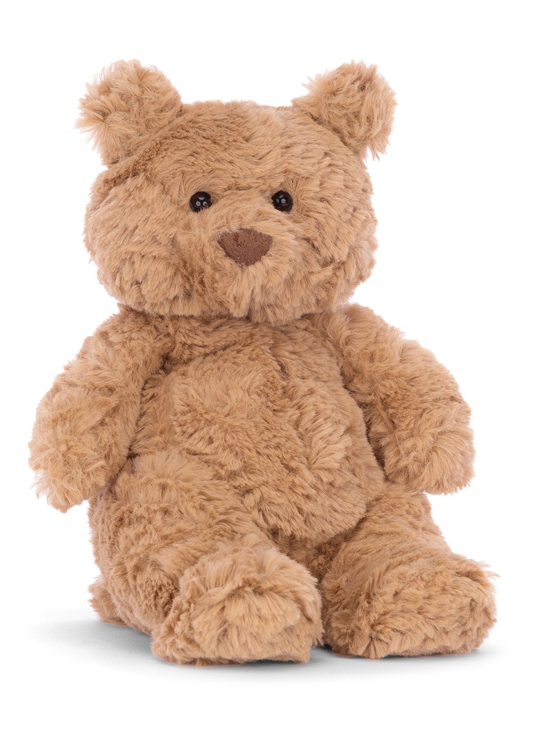 Jellycat Bartholomew Bear knuffel 16 cm - voorkant bruin