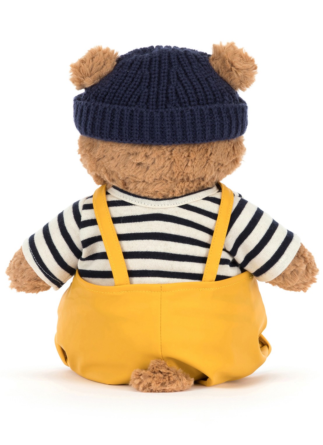 Jellycat Bartholomew Bear Seafarer Outfit knuffel 22 cm - achterkant multicolor