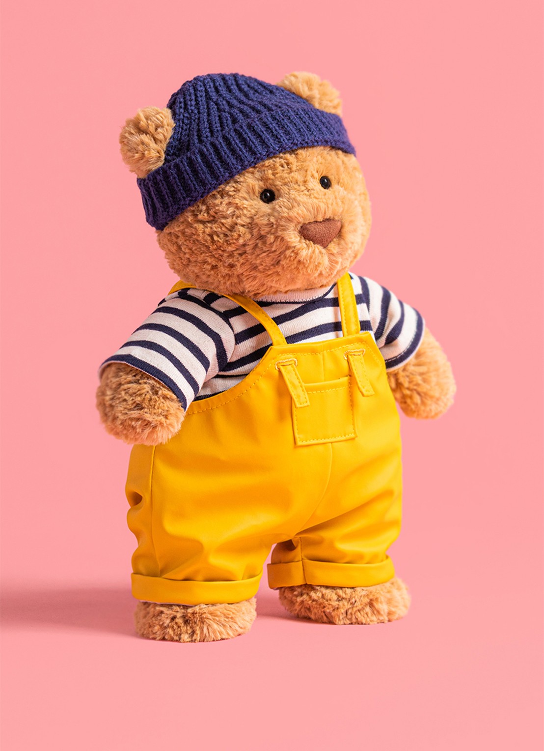 Jellycat Bartholomew Bear Seafarer Outfit knuffel 22 cm - detail 6 multicolor