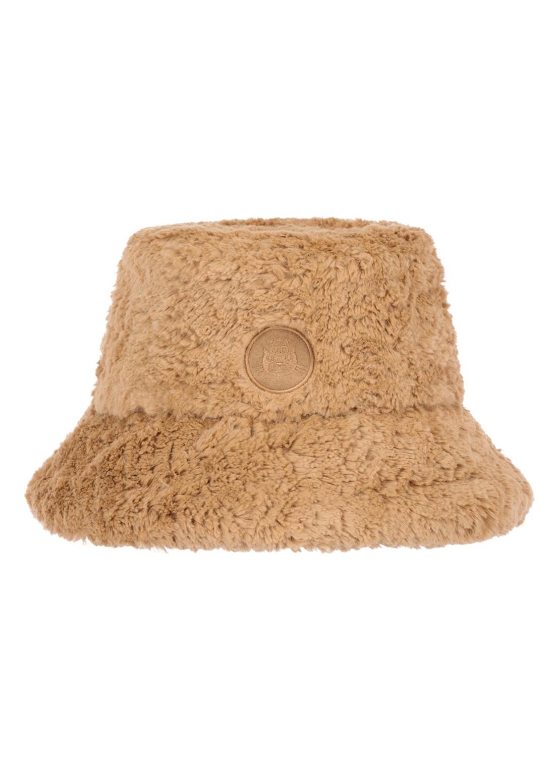 Jellycat Bartholomew Fluffleshade bucket hoed - achterkant 2 beige