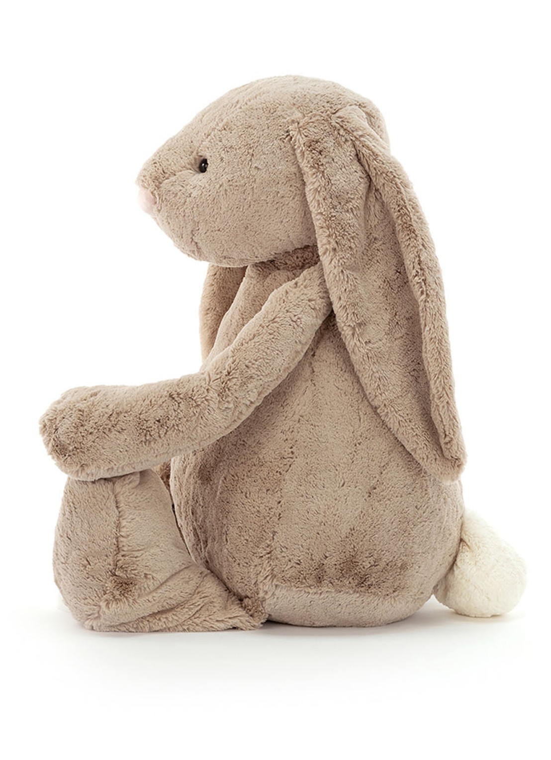 Jellycat Bashful Beige Bunny knuffel 31 cm  - detail 4 bruin
