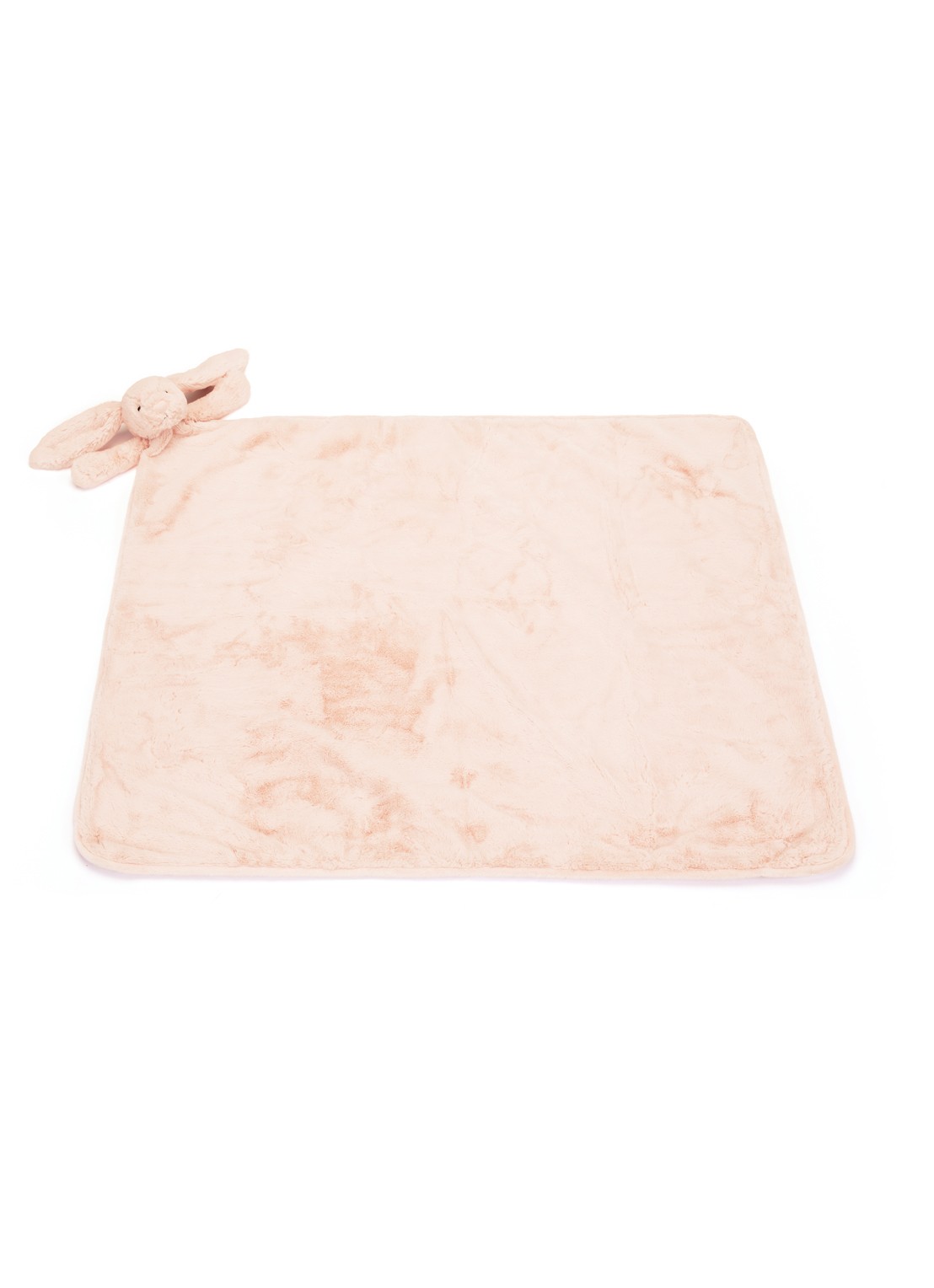 Jellycat Bashful Blush Bunny Blankie knuffeldoekje 56 cm - voorkant 6 lichtroze