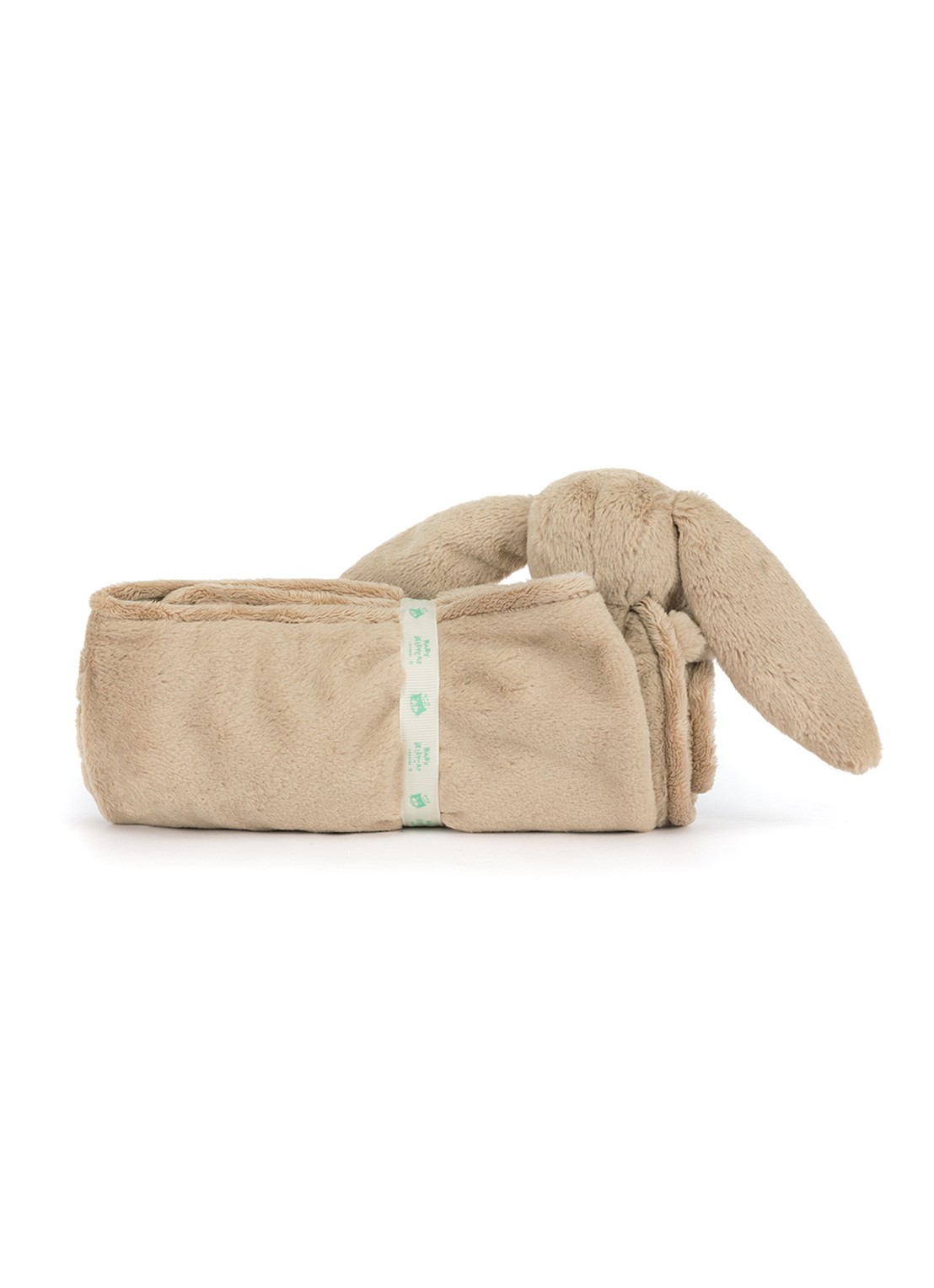 Jellycat Bashful Bunny Blankie knuffeldoekje 56 cm - achterkant multicolor