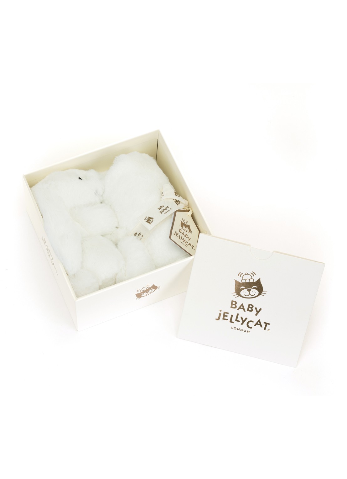 Jellycat Bashful Bunny Luna Soother knuffeldoekje 34 cm - detail 3 multicolor