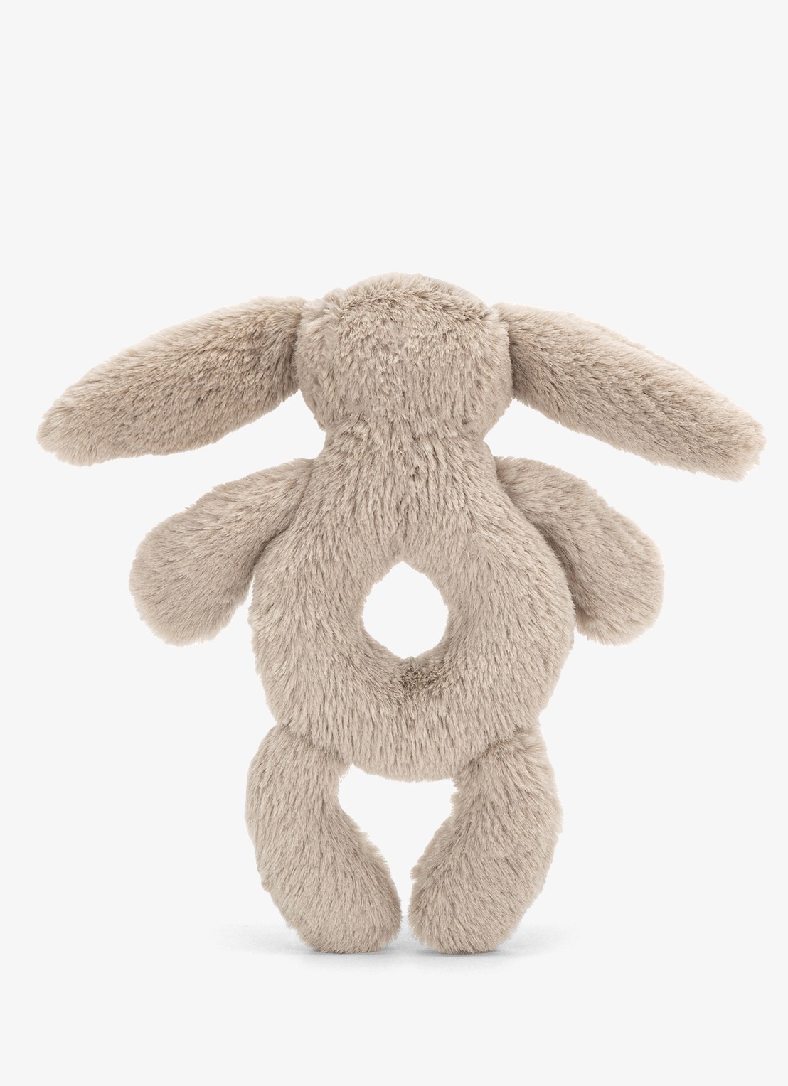 Jellycat Bashful Bunny rammelaar 18 cm  - detail 4 multicolor