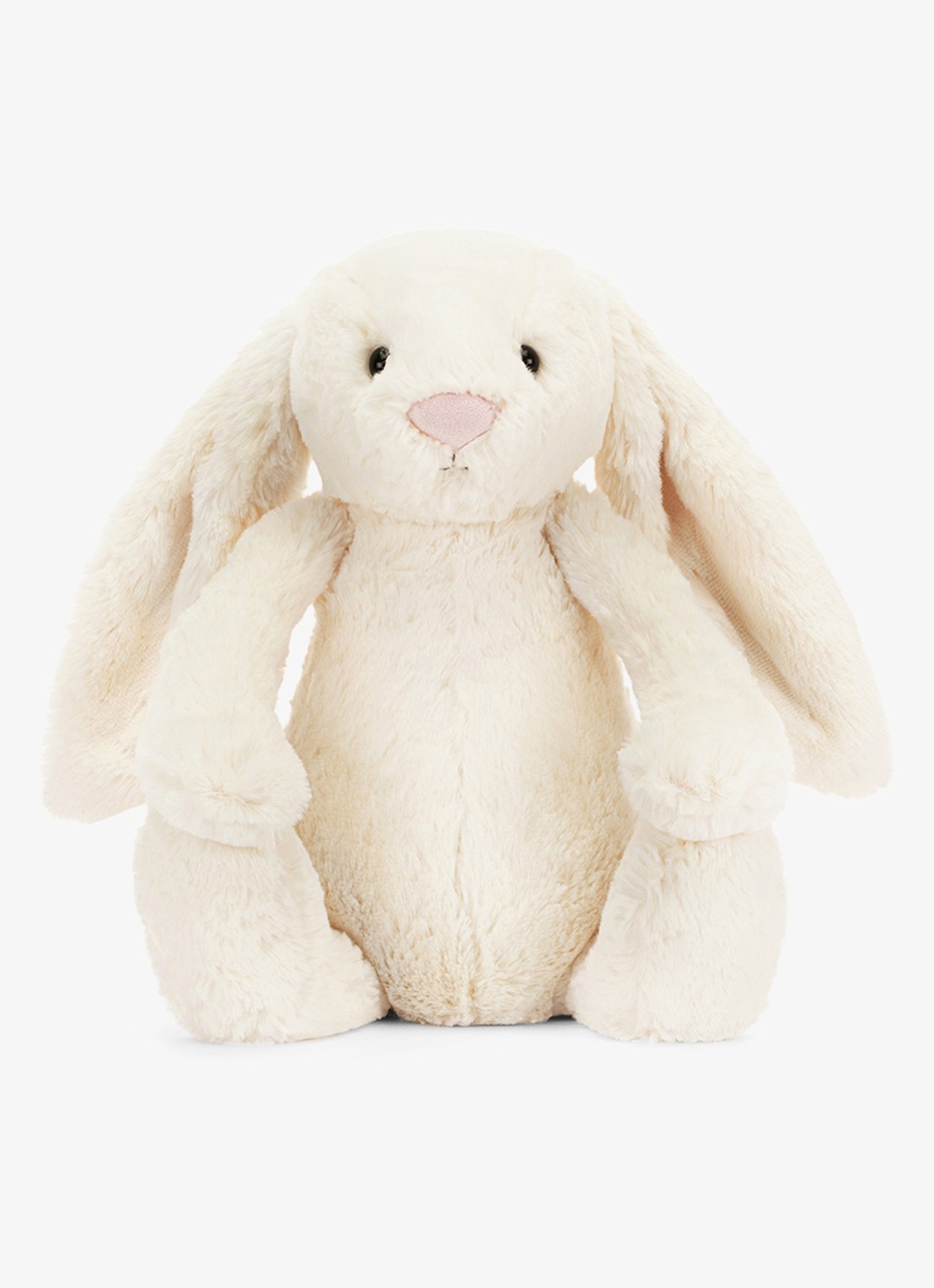 Jellycat Bashful Cream Bunny knuffel 36 cm - voorkant 4 multicolor