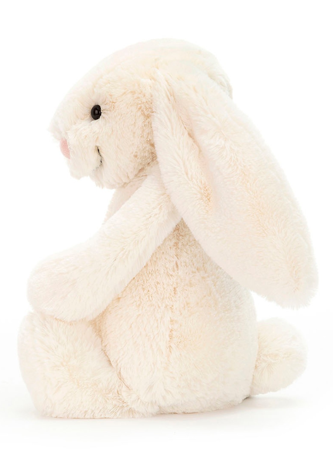 Jellycat Bashful Cream konijn knuffel 31 cm - voorkant 3 gebroken wit