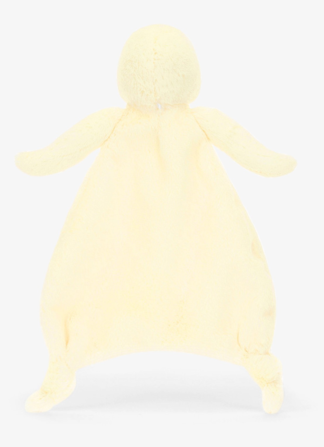 Jellycat Bashful Duckling Comforter knuffel 27 cm - achterkant 4 multicolor