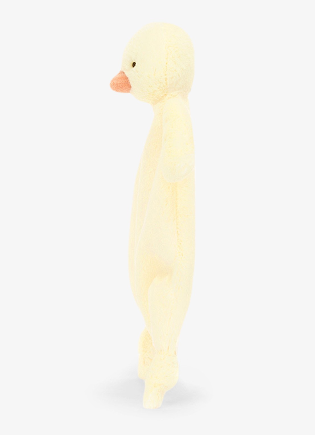 Jellycat Bashful Duckling Comforter knuffel 27 cm - detail multicolor
