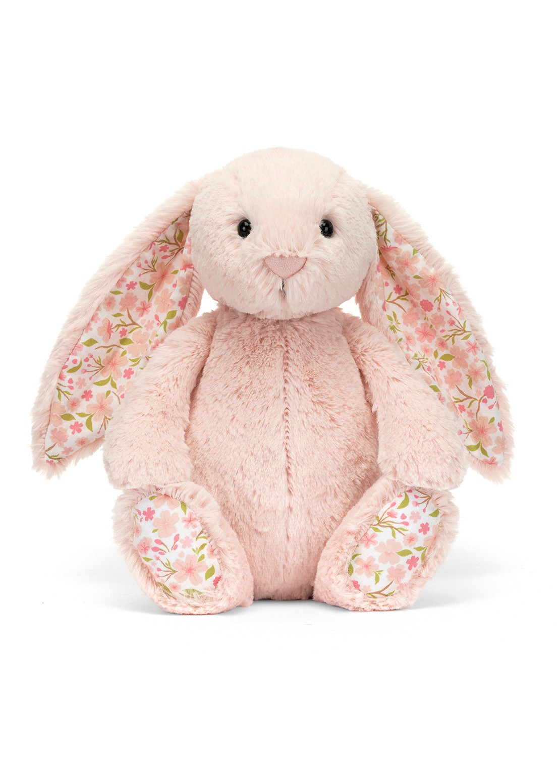 Jellycat Blossom Blush Bunny ‘Cherry’ knuffel 31 cm - detail 2 abrikoos