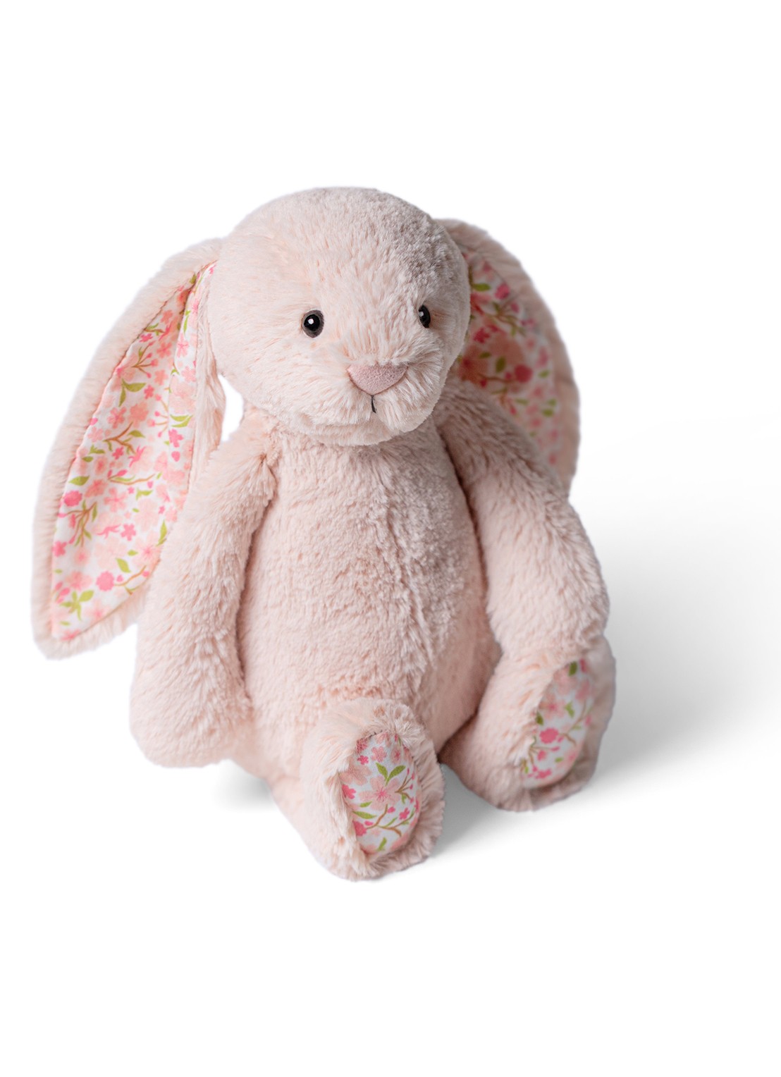 Jellycat Blossom Blush Bunny ‘Cherry’ knuffel 31 cm - detail 4 abrikoos