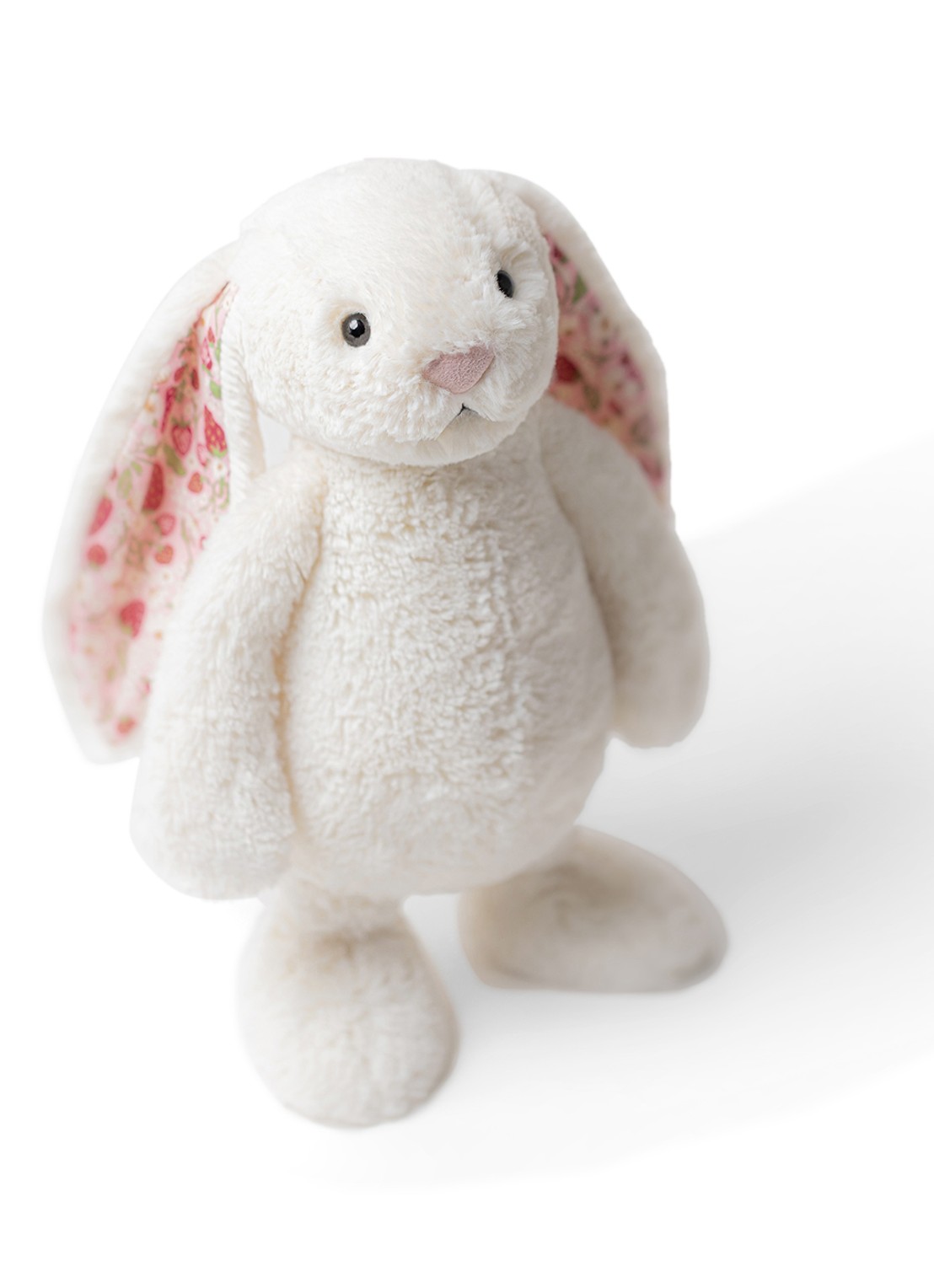 Jellycat Blossom Cream Bunny 'Berry' knuffel  - detail 2 beige