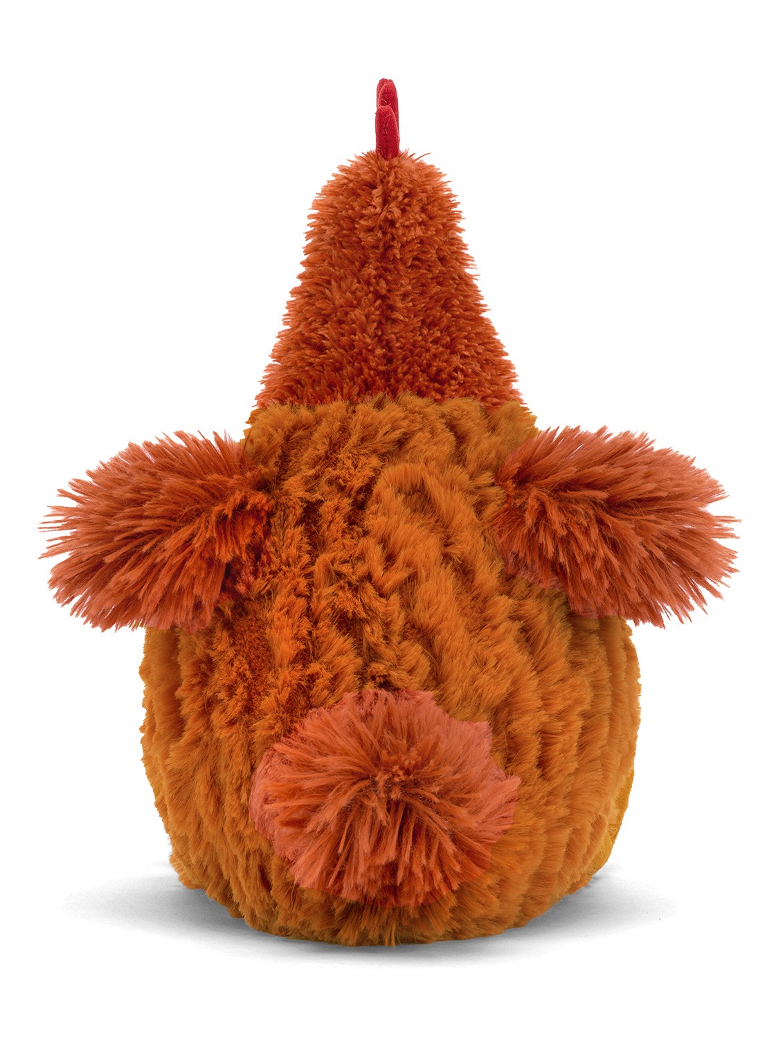 Jellycat Cecile Chicken knuffel 23 cm - achterkant 3 bruin