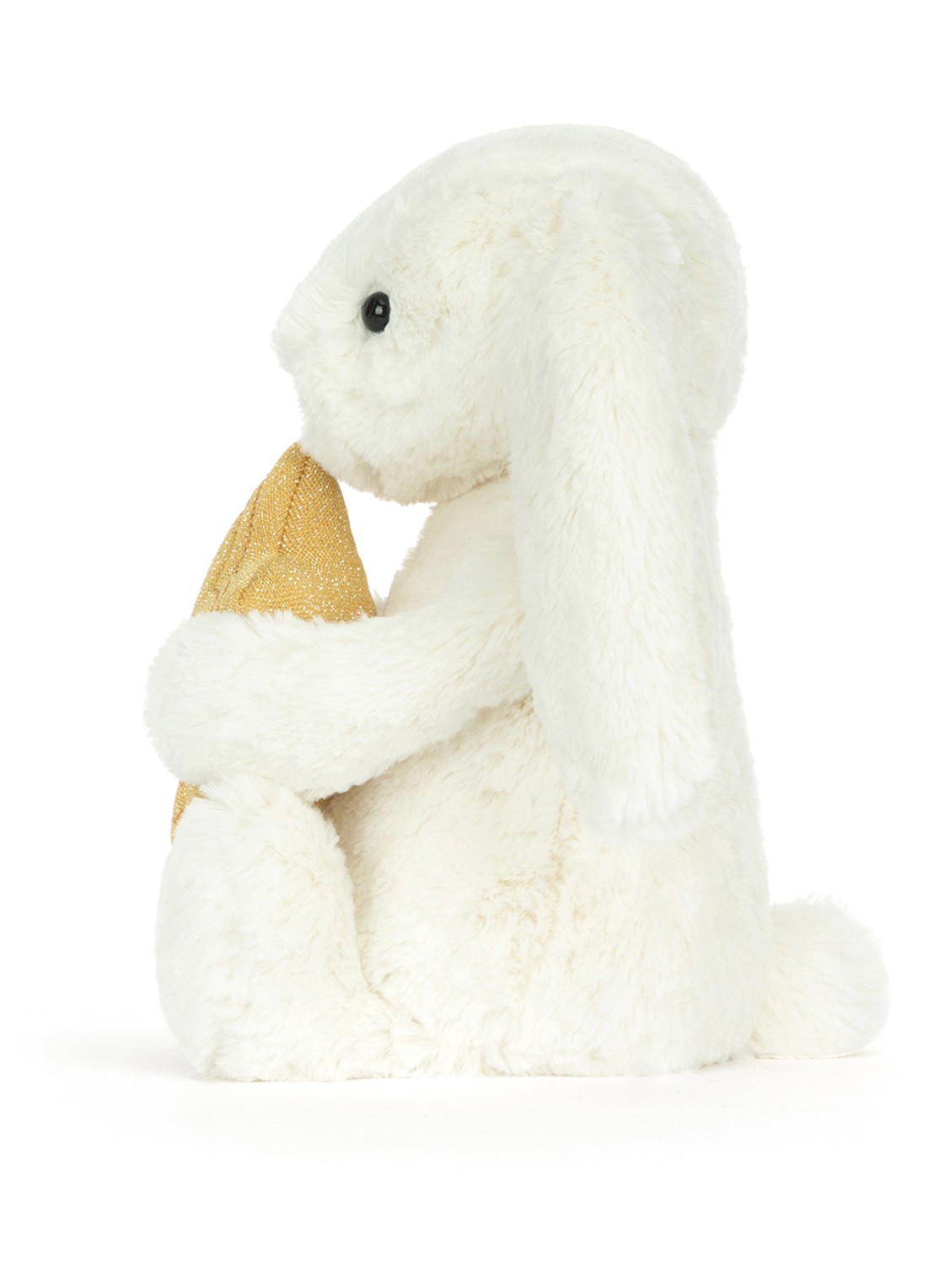 Jellycat Cream Bunny with Star knuffel 31 cm  - detail 2 multicolor