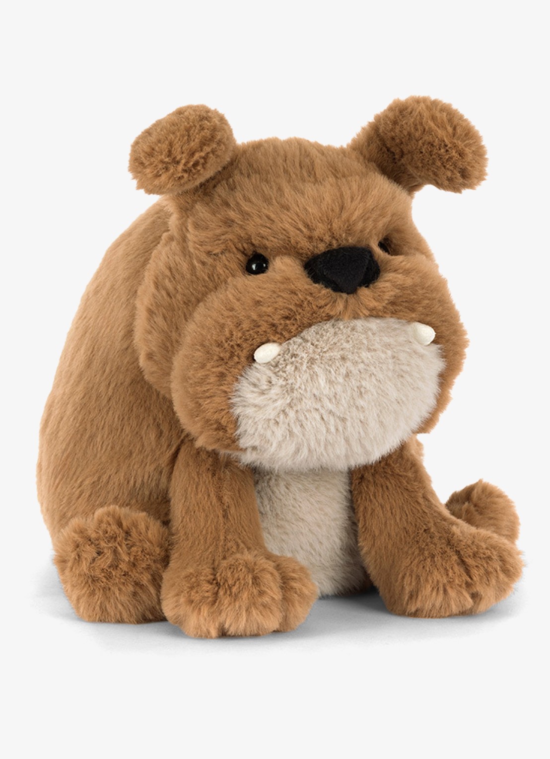 Jellycat Derreck Dog knuffel 23 cm - voorkant multicolor