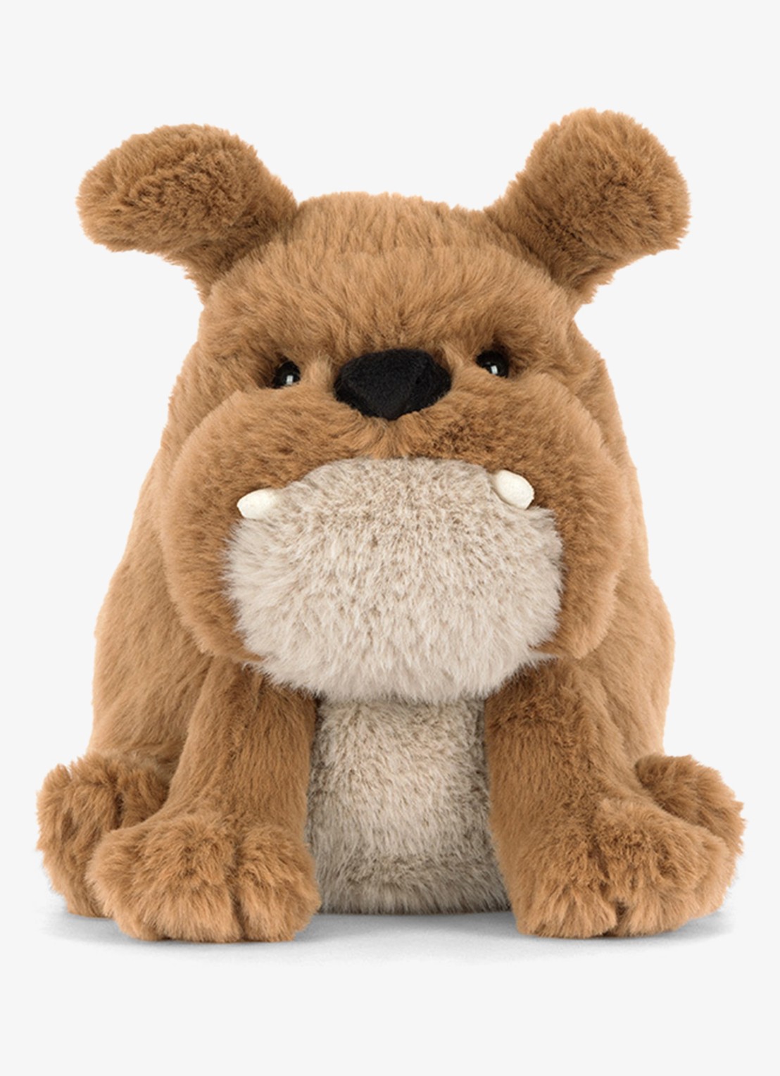 Jellycat Derreck Dog knuffel 23 cm - voorkant 2 multicolor