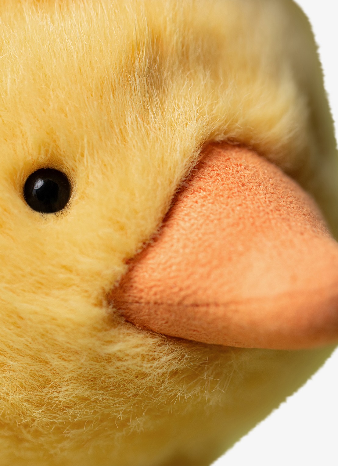 Jellycat Dorit Duckling knuffel 26 cm - detail 3 geel