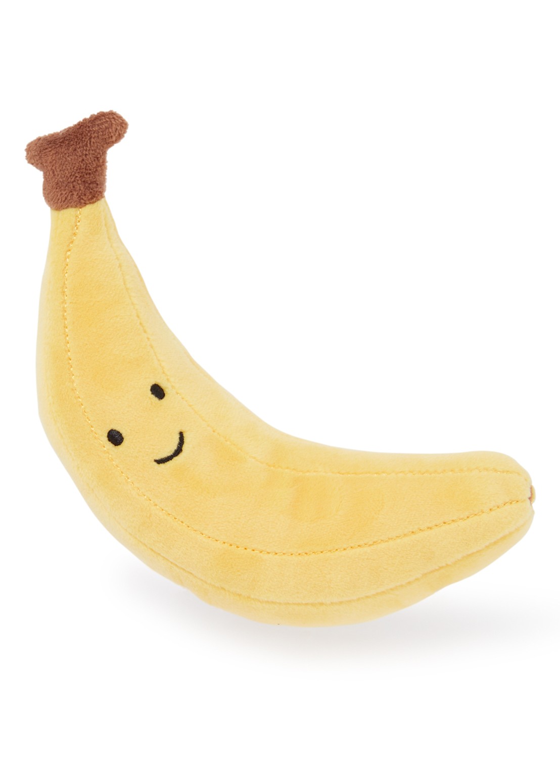 Jellycat Fabolous Fruit Banana knuffel 17 cm - voorkant geel