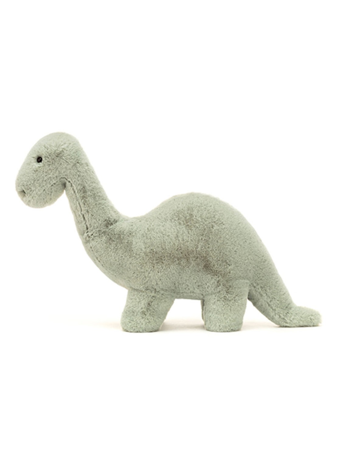 Jellycat Fossilly Brontosaurus knuffel 26 cm - voorkant 2 mint