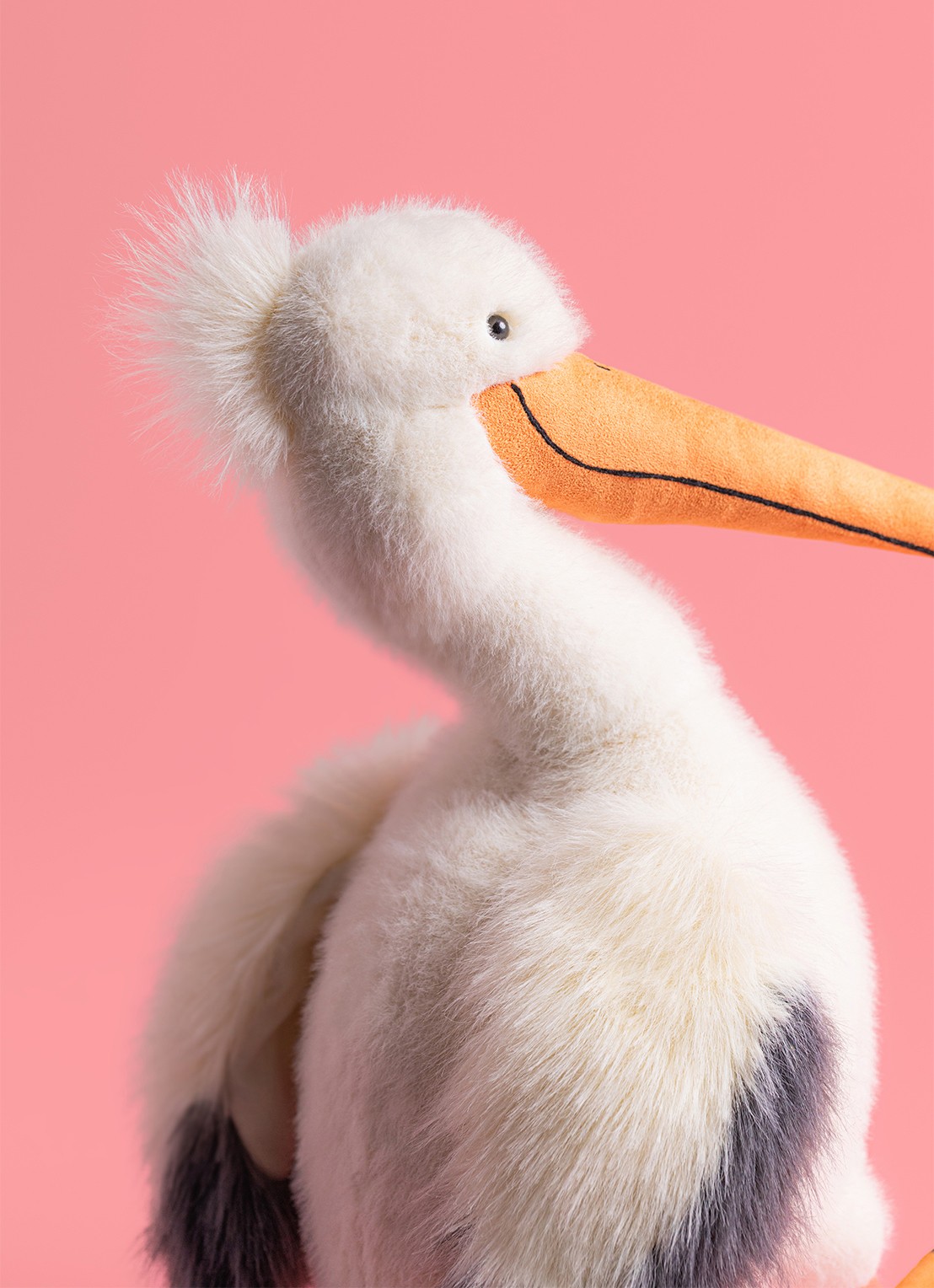 Jellycat Keli Pelican knuffel 29 cm - detail 4 multicolor
