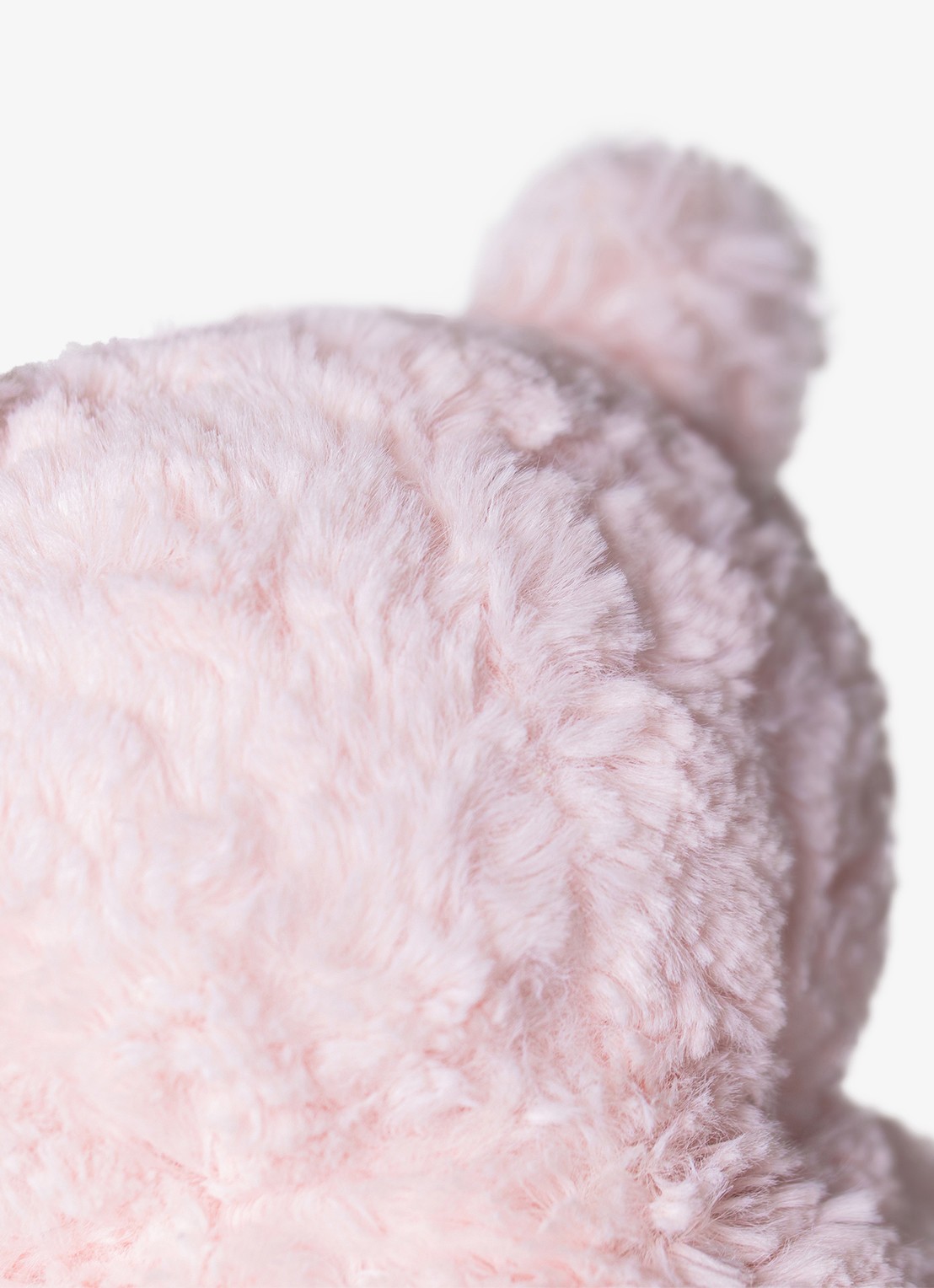 Jellycat Leola Bear Medium knuffel - detail 4 lichtroze