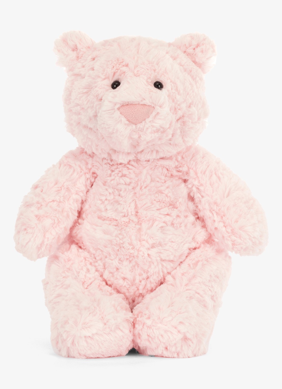 Jellycat Leola Bear Medium knuffel - voorkant 6 lichtroze
