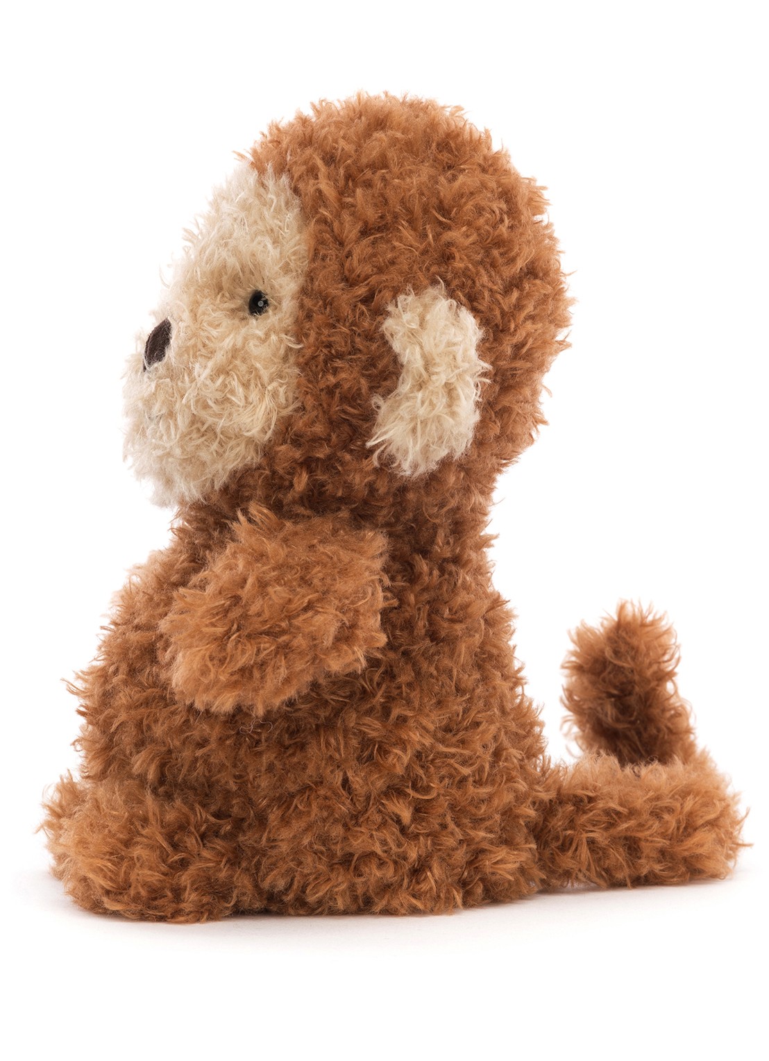 Jellycat Little Monkey knuffel 18 cm  - detail 2 multicolor