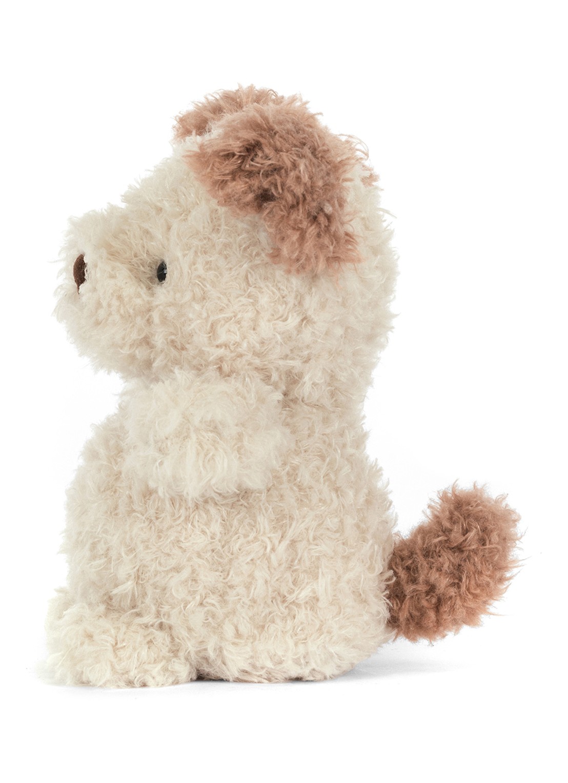 Jellycat Little Pup knuffel 18 cm  - detail 4 beige