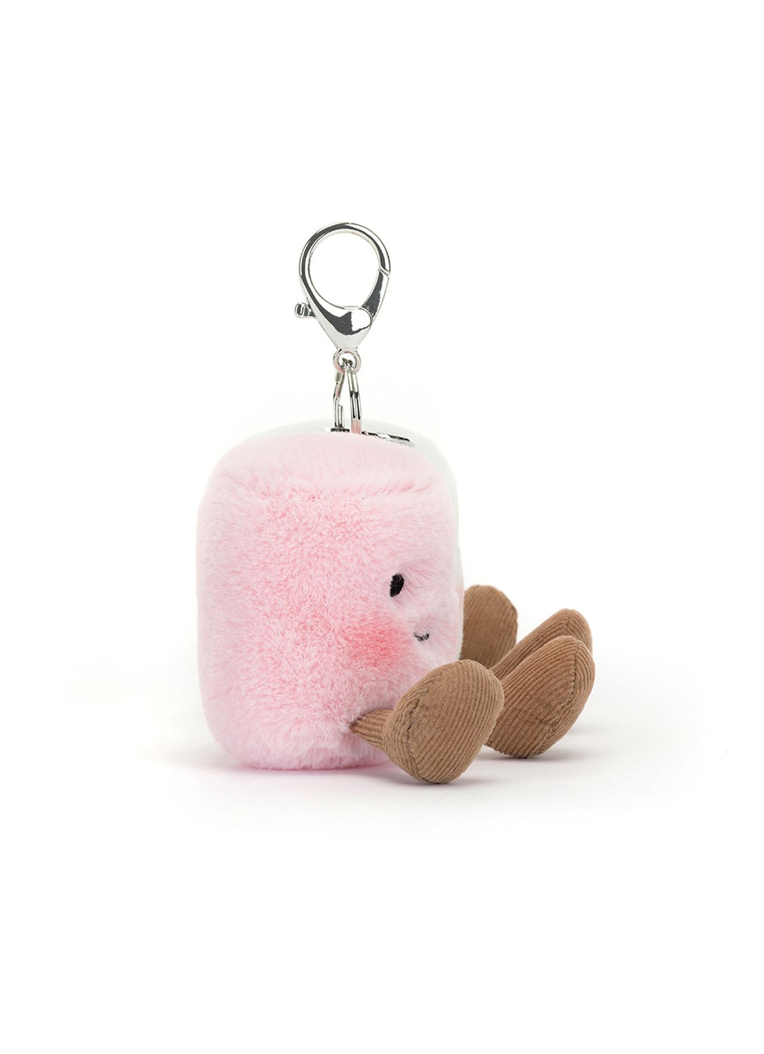 Jellycat Marschmallow Bag sleutelhanger 15 cm - voorkant 2 multicolor