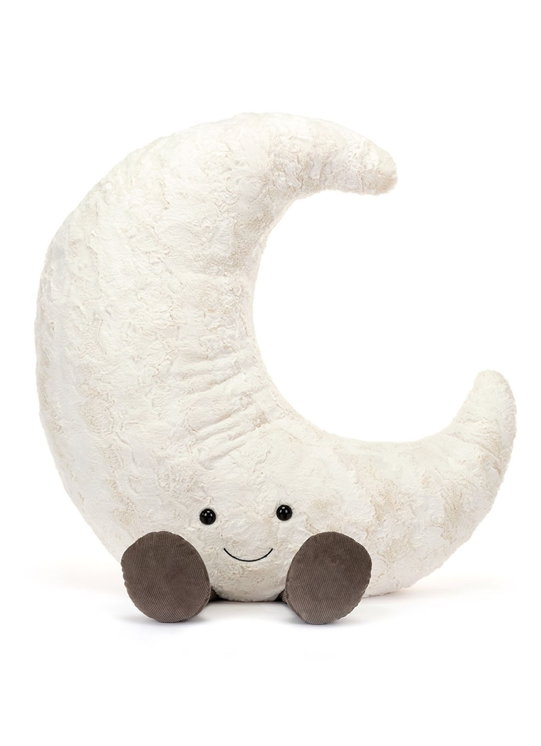 Jellycat Moon Gigantic knuffel 120 cm - voorkant 4 wit