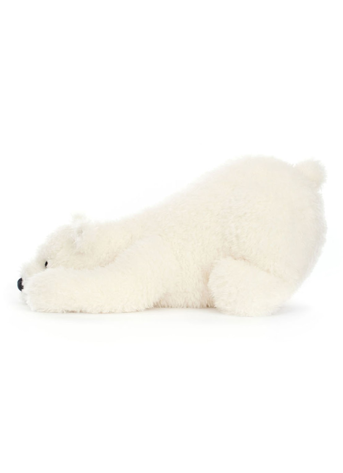 Jellycat Nozzy Polar Bear knuffel 21 cm  - voorkant 3 wit