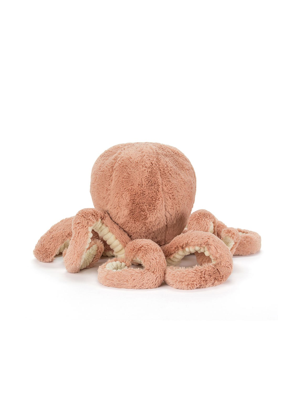Jellycat Odell Octopus knuffel 140 cm - achterkant oudroze
