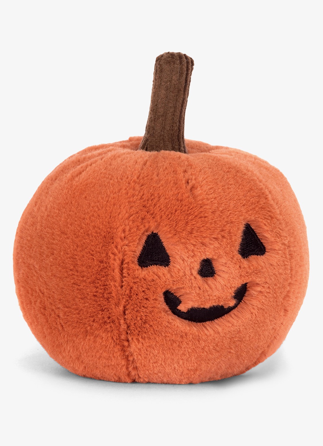 Jellycat Ooky Jack O Lantern knuffel 10 cm  - voorkant orange