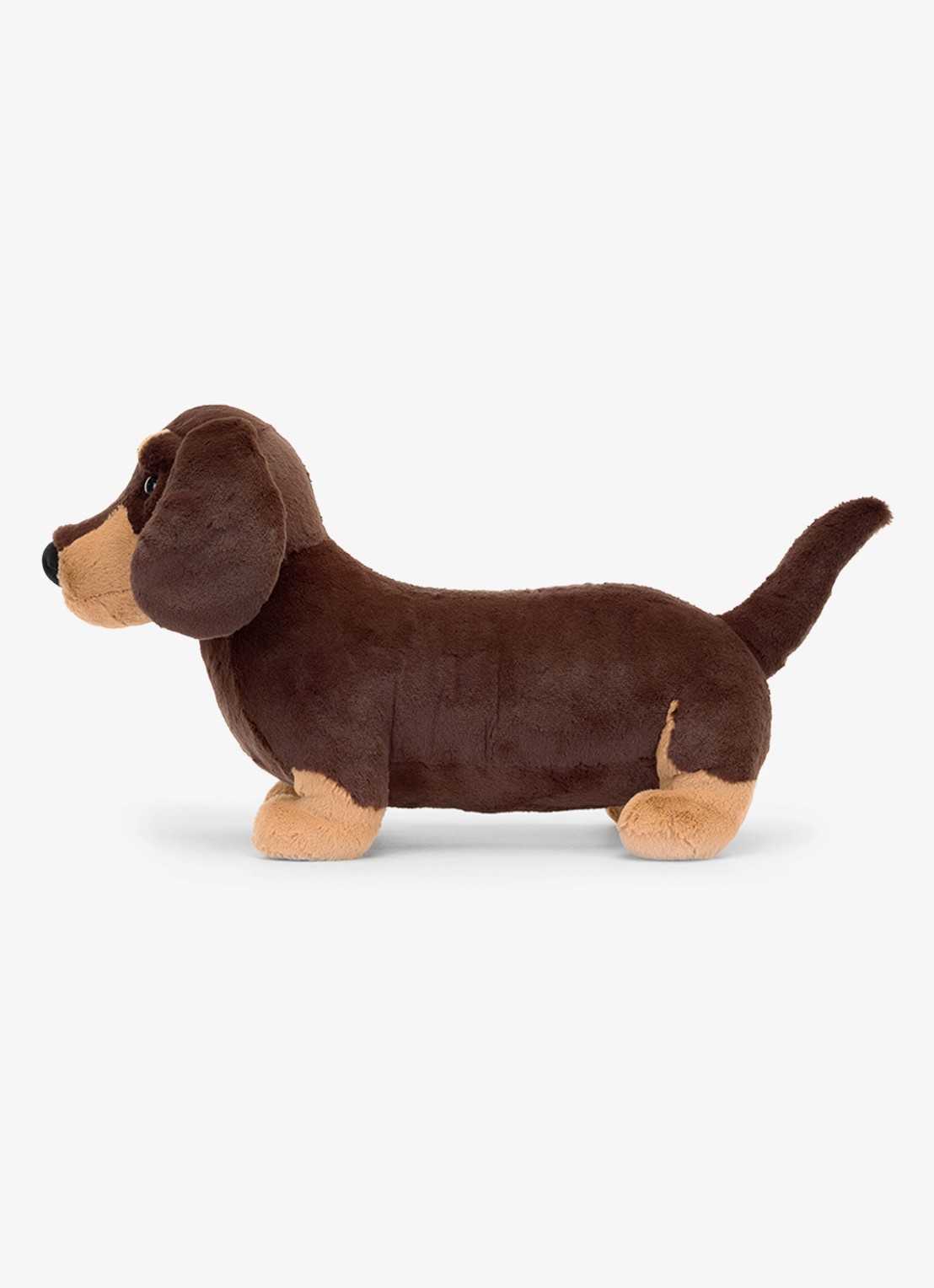 Jellycat Otto Sausage Dog knuffel 19 cm - detail 4 multicolor