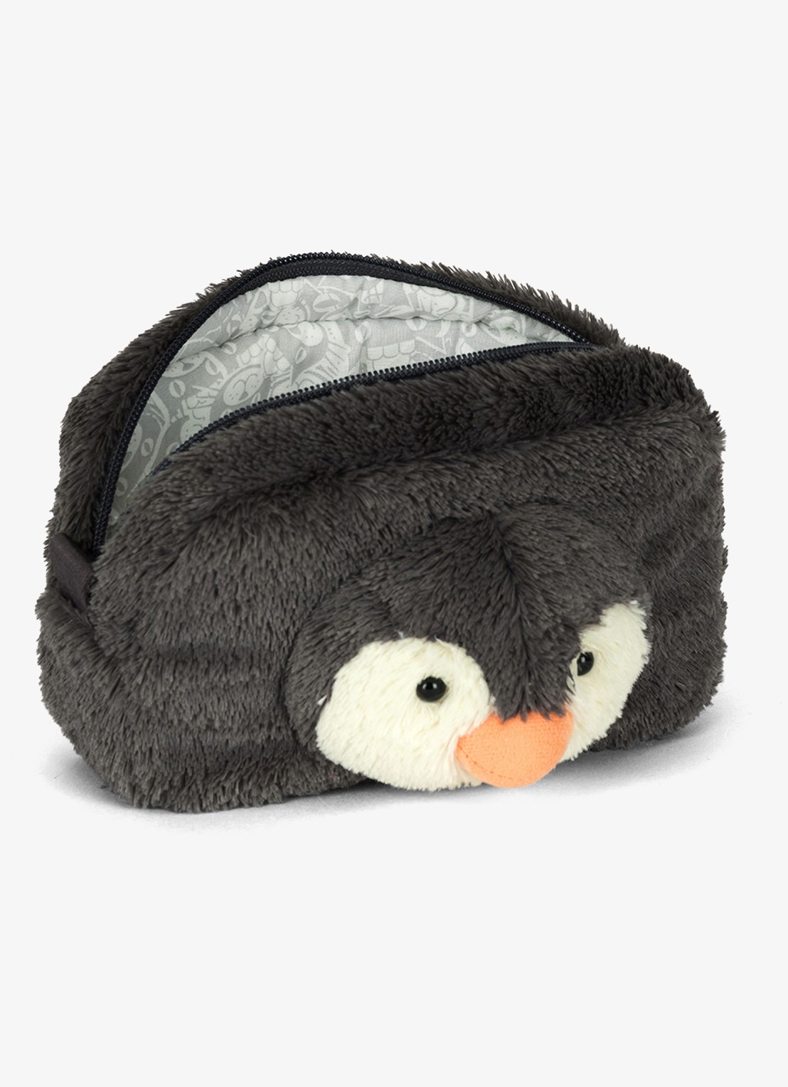 Jellycat Peanut Penguin etui  - detail 4 zwart