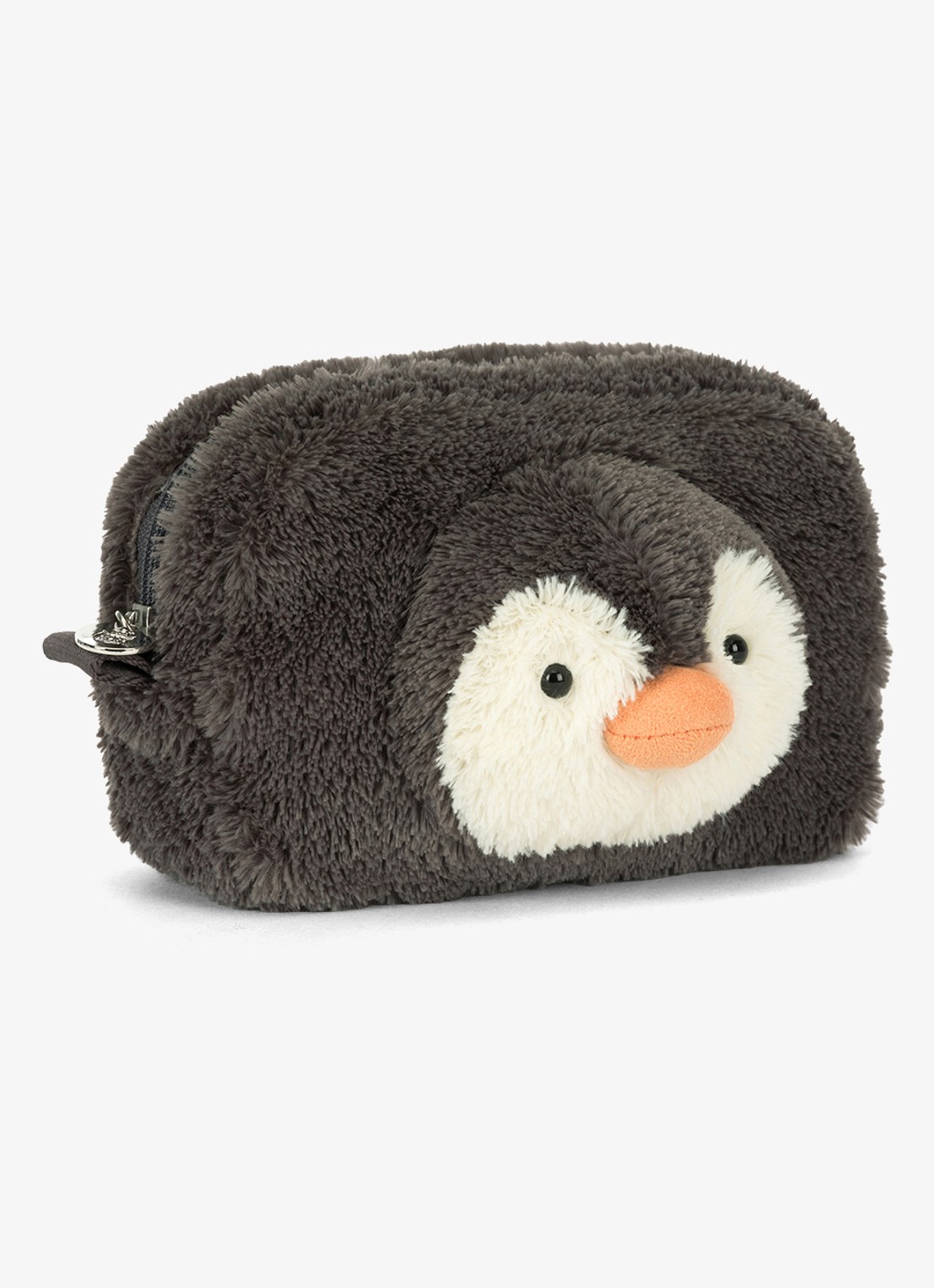 Jellycat Peanut Penguin etui  - voorkant 6 zwart