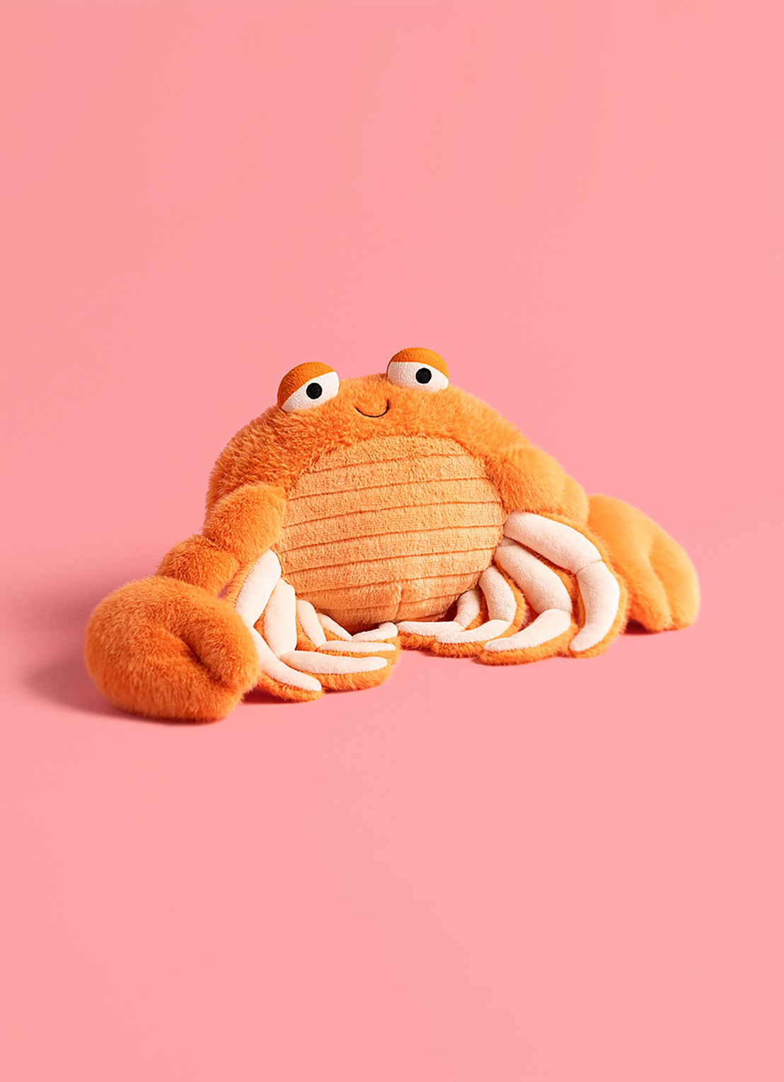 Jellycat Pinchsnap Crab knuffel 17 cm - detail 6 multicolor