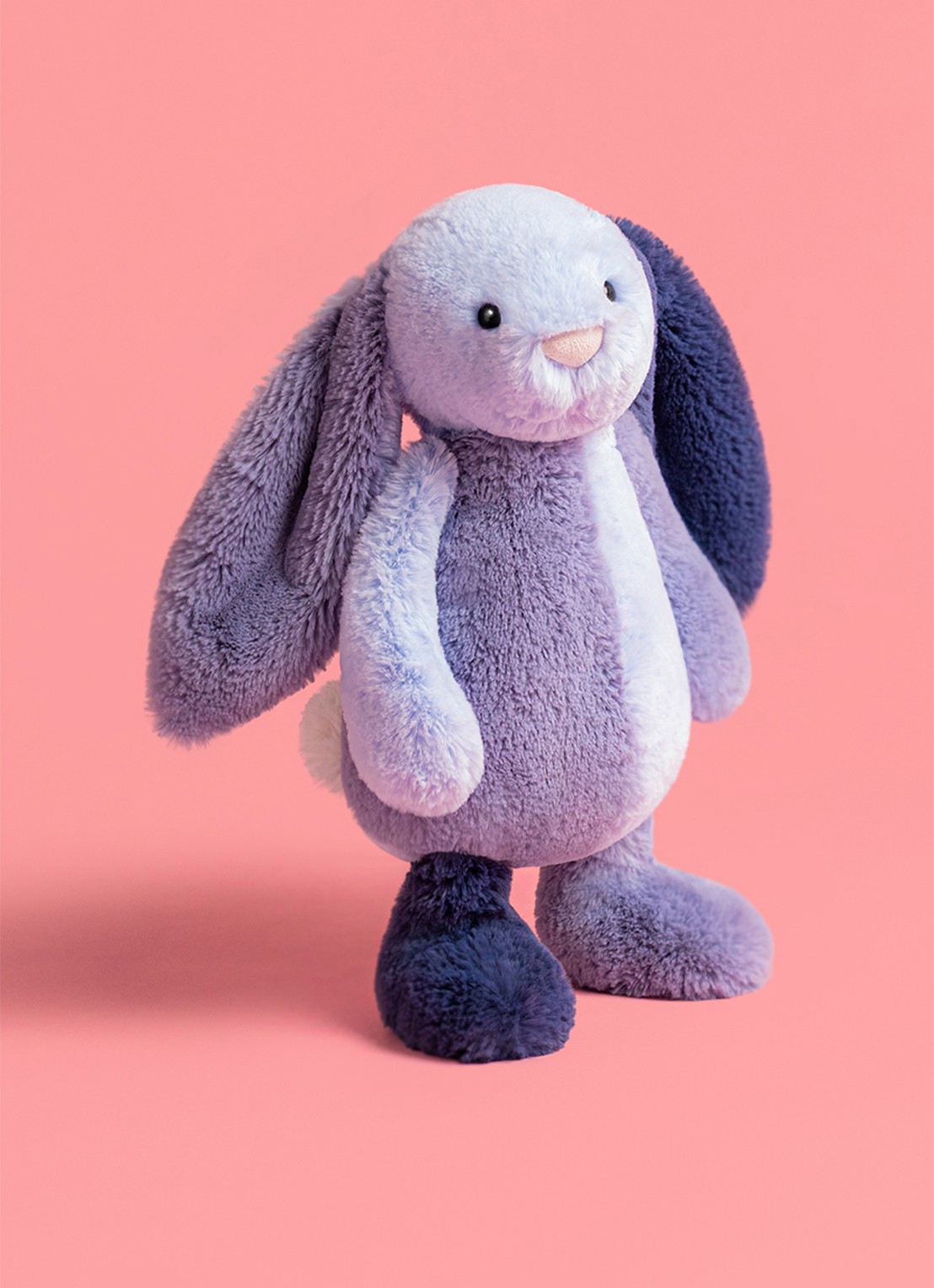 Jellycat Puddlesea Bunny knuffel 23 cm - voorkant 7 multicolor