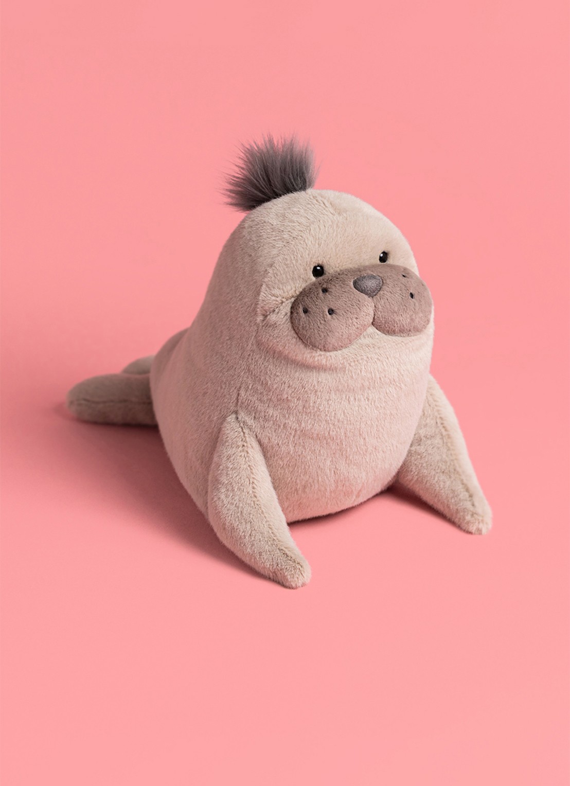Jellycat Roarwell Sea Lion knuffel 20 cm - voorkant 2 multicolor