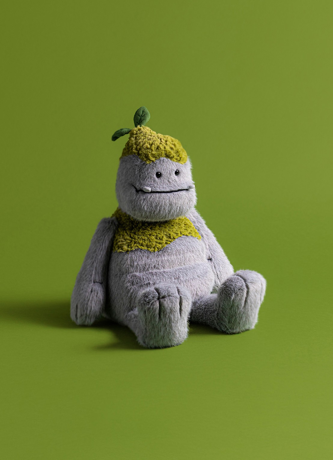 Jellycat Rockleton knuffel 26 cm - detail beige